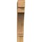 Ekena Millwork Imperial Block Rough Sawn Bracket, Western Red Cedar, 6"W x 34"D x 38"H BKT06X34X38IMP05RWR - alternate 3